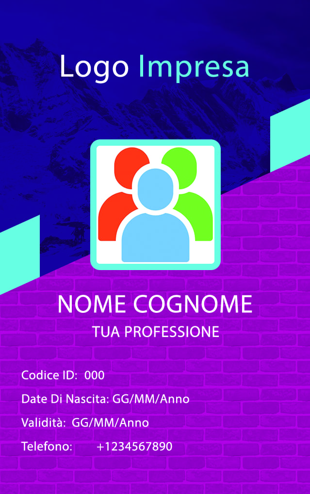 Fronte Office Identity Card 1