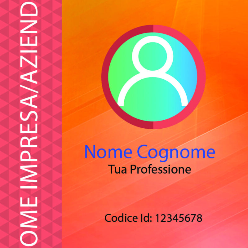 Fronte Office Identity Card 2