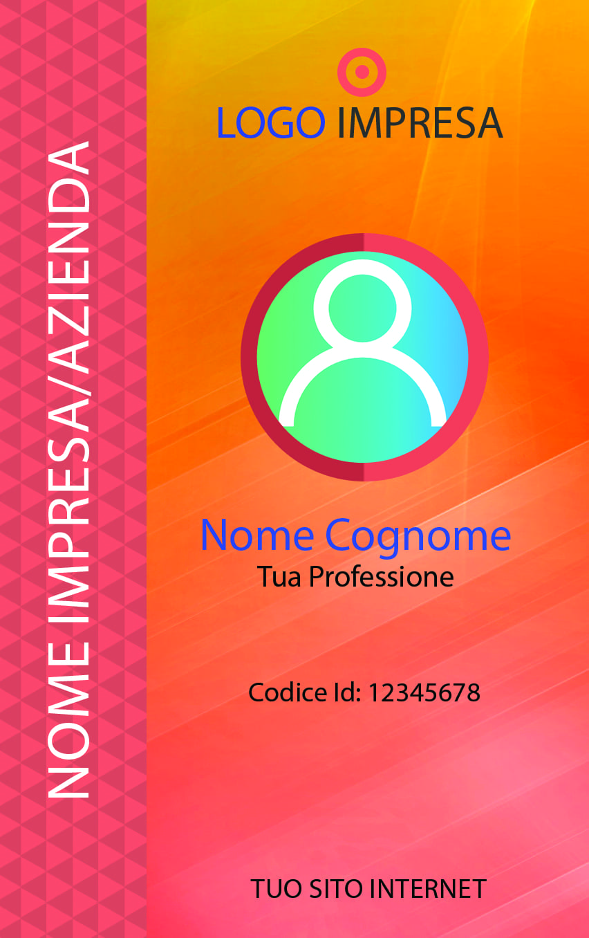 Fronte office identity card 2