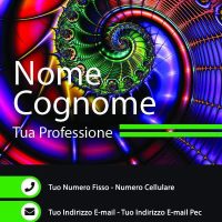 Fronte Verde Modern Corporate Business Cards