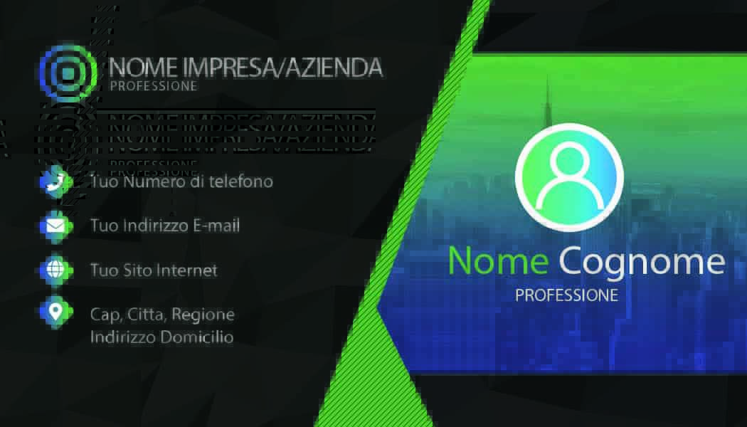 Fronte Verde Professional Business Card Design