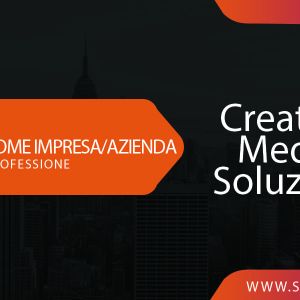 Resto Arancione Creative Business Card Print