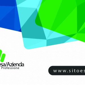 Retro Bianco Colorful Business Card Design