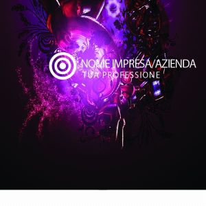 Retro Bianco Modern Corporate Business Cards