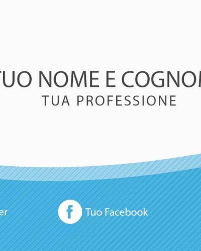 Blue Corporate Business Card