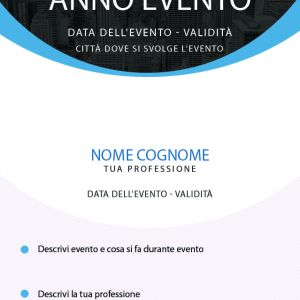 Retro Conference Vip Entry Pass ID Card