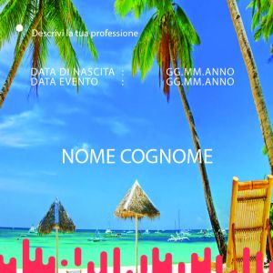 Retro Corporate Company Photo Identity Card