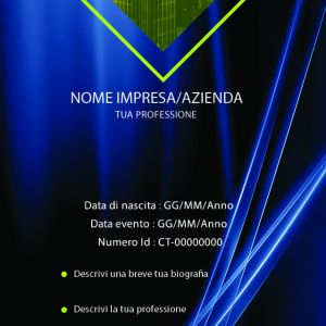 Retro Creative Office ID Card