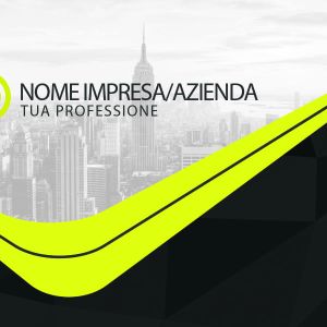 Retro Giallo Business Card Design Studio