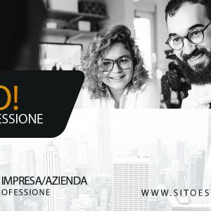 Retro Giallo Business Cards Template Design