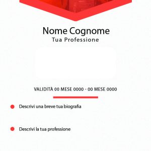 Retro Office Identity Card