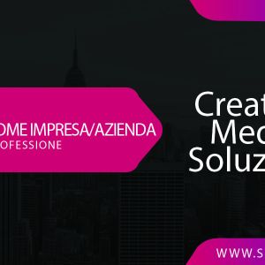 Retro Rosso Creative Business Card Print