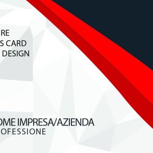 Retro Rosso Multipurpose Business Card