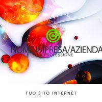 Retro Verde Business Card Corporate