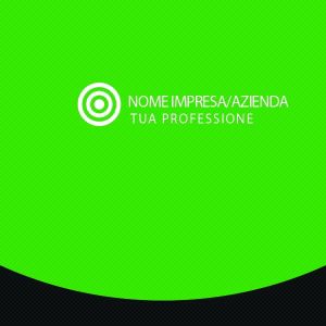 Retro Verde Modern Corporate Business Cards