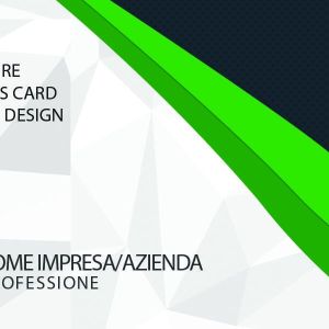 Retro Verde Multipurpose Business Card