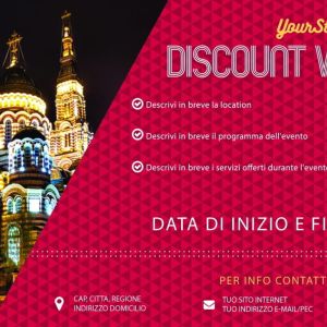 Sale Discount Voucher Psd Template Retro