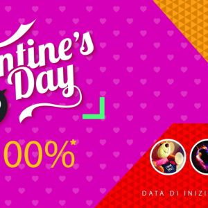 Valentines Day Shopping Voucher Fronte