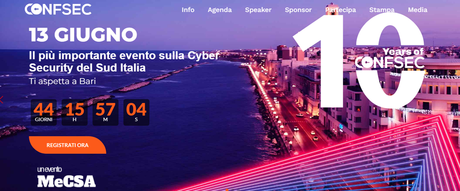 Confsec 2025: a bari il più grande evento sulla cybersicurezza del sud italia